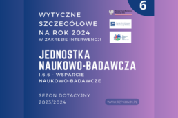 Regionalny Związek Pszczelarzy z siedzibą w Koninie - 5 MRiRW szczegółowe wytyczne pod projekt JEDNOSTKA NAUKOWO-BADAWCZA na sezon 2023/2024