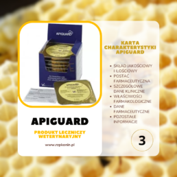 APIGUARD - charakterystyka produktu leczniczego weterynaryjnego