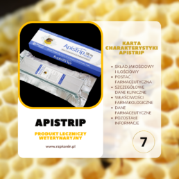 APISTRIP - charakterystyka produktu leczniczego weterynaryjnego