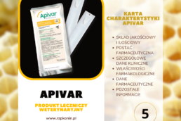 APIVAR - charakterystyka produktu leczniczego weterynaryjnego