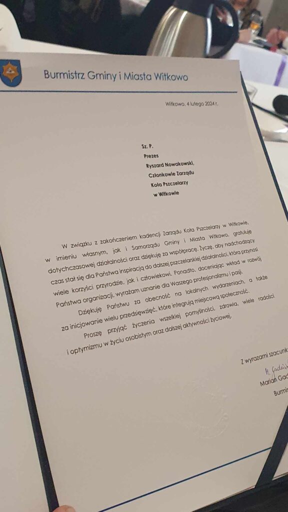 Walne Zebranie Sprawozdawczo-Wyborcze 2024 K/Witkowo