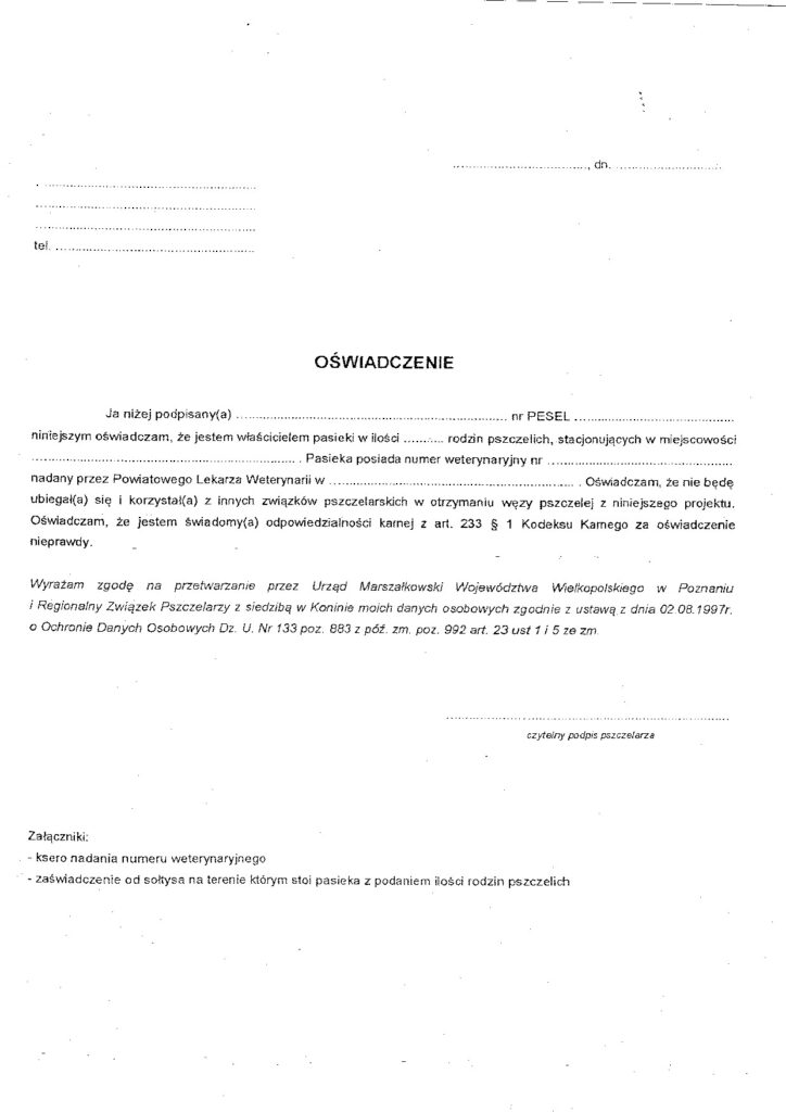 Regionalny Związek Pszczelarzy z siedzibą w Koninie - 3