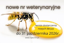 Nowe numery weterynaryjne w 2026 roku